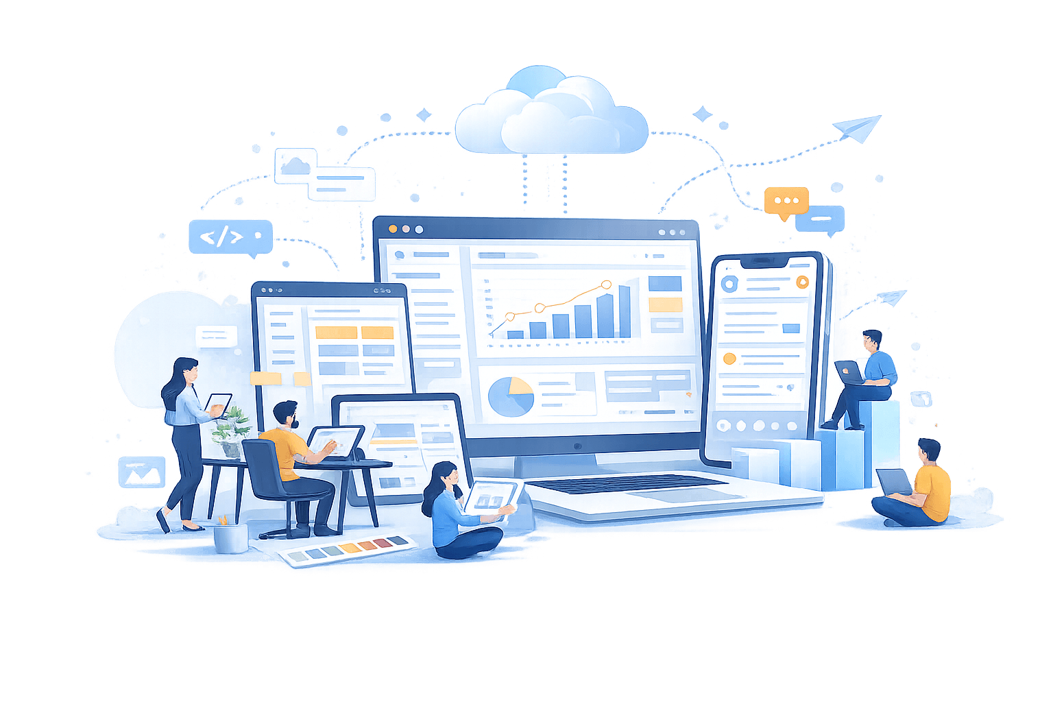 Seamless responsive design across multiple devices